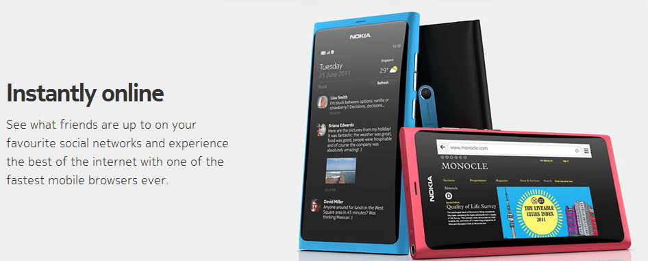 Nokia apresenta o N9: MeeGo OS e tela touchscreen curvada 2