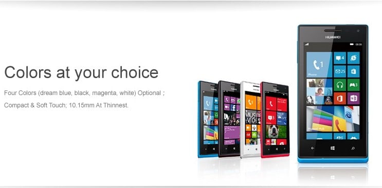 Ascend W1 - Primeiro Windows Phone 8 da Huawei