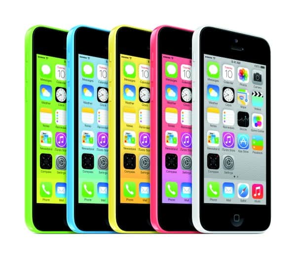 Um arco iris de Lum.. ops, arco iris de iPhones
