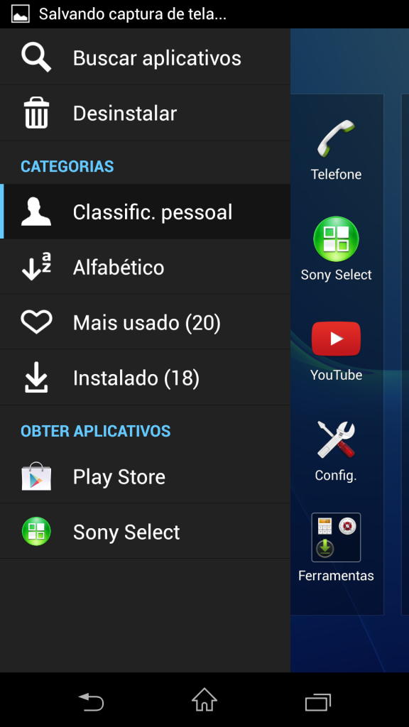 review xperia z1 - apps