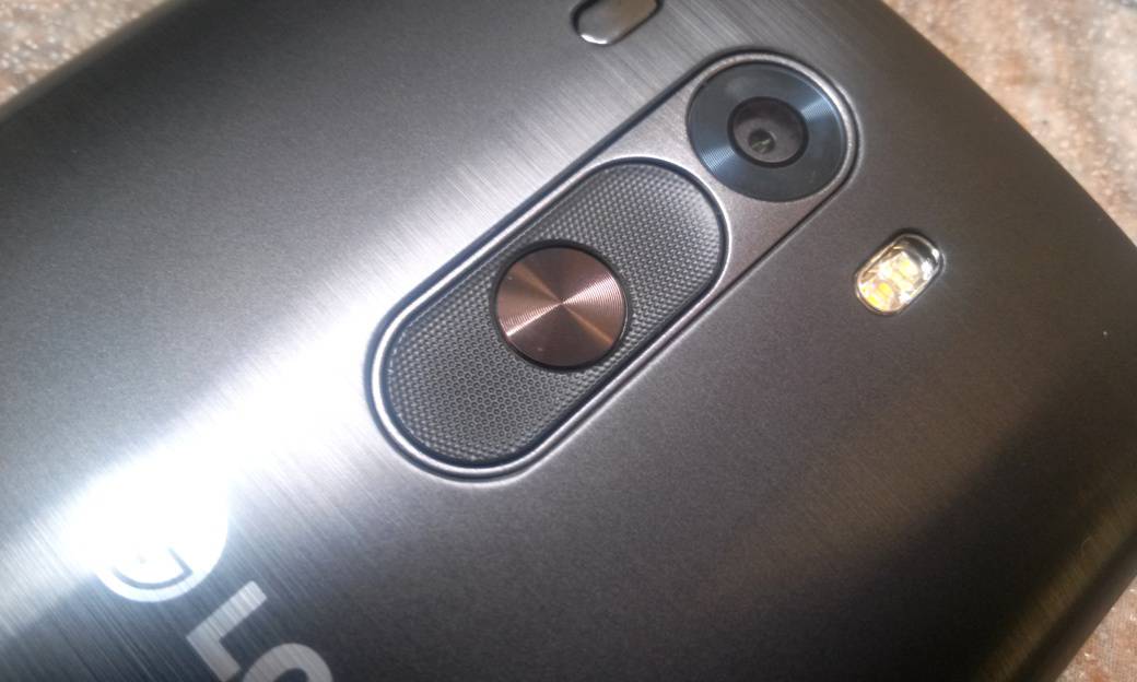 review LG G3 - smart button