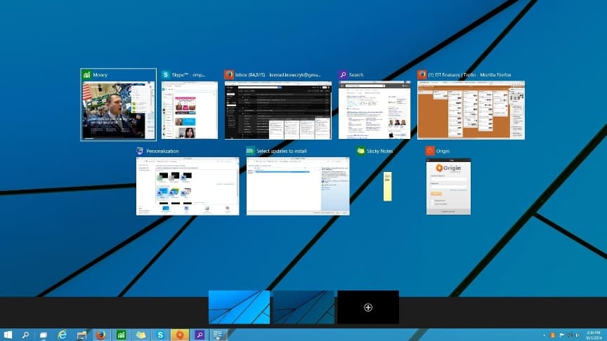 multitarefa - windows 10