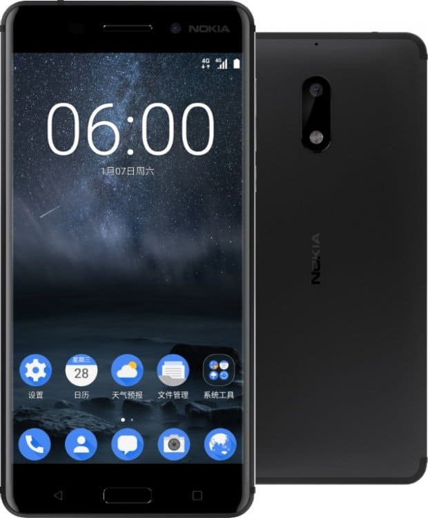 Nokia 6 tela e especificações