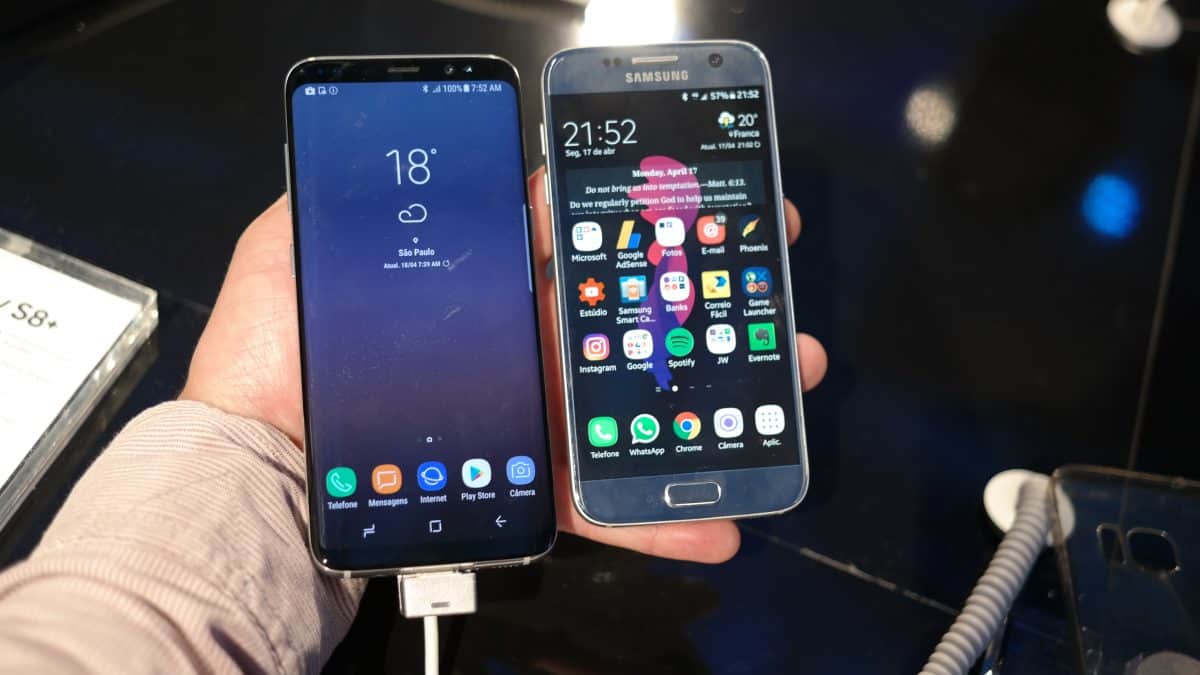 Galaxy S8 vs galaxy S7