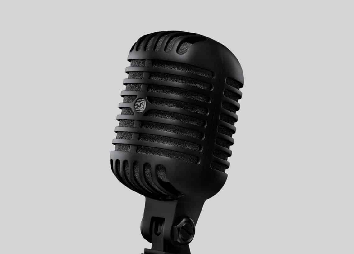 Shure lança o microfone vocal super 55 BLACK EDITION 2