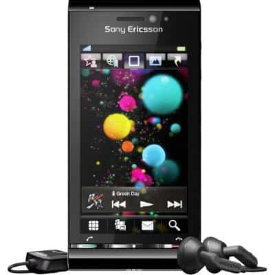 Review: Sony Ericsson Satio, Software 1