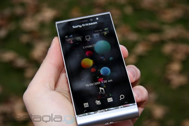 Review: Sony Ericsson Satio, Hardware e Design 1