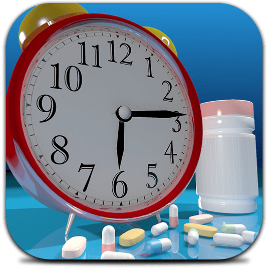 Aplicativo "Hora do remédio" para iPhone. Não perca o horário de suas medicações 4