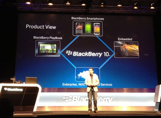 RIM lança plataforma Blackberry 10 5