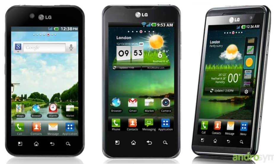 LG de Singapura confirma ICS para Optimus Black, 2X, 3D, LTE e Prada 1