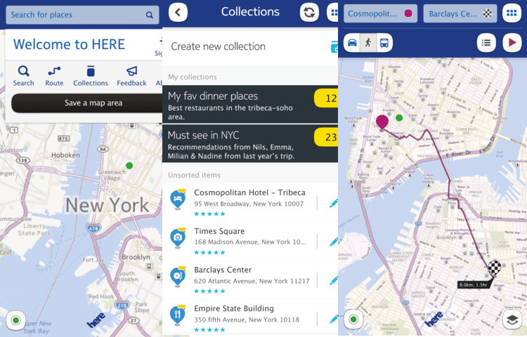 Nokia lança aplicativo de mapas "Here" para iPhone e iPad 1