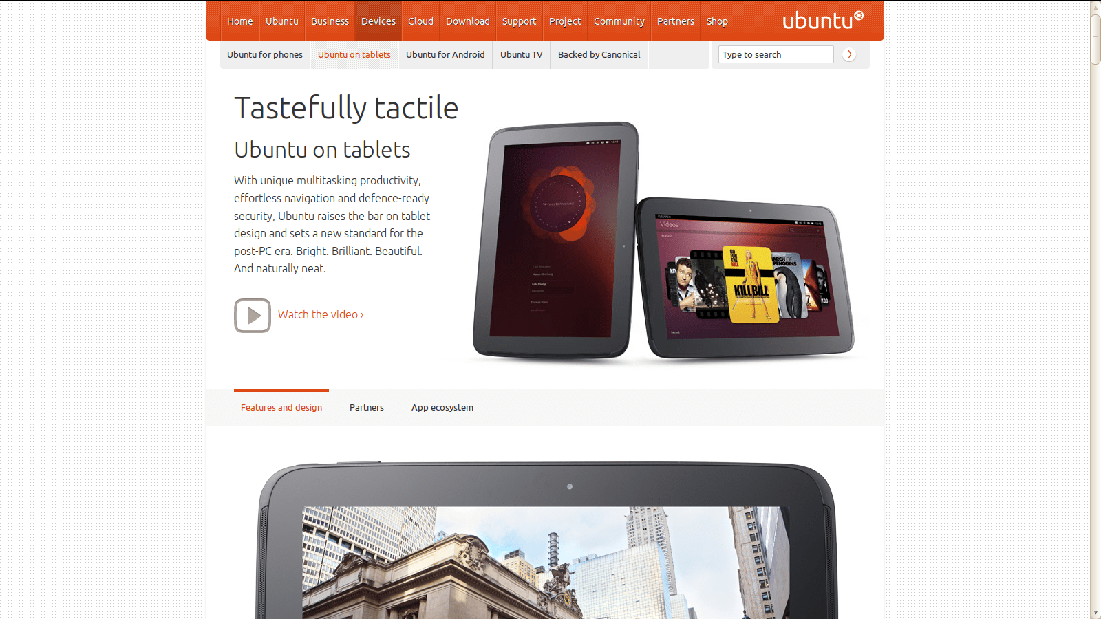 Ubuntu para tablets no MWC 2013! 1