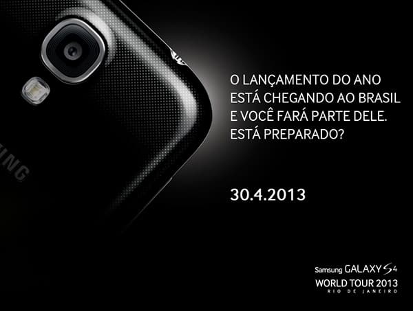 Galaxy S4 chegará ao Brasil dia 30 de Abril 1