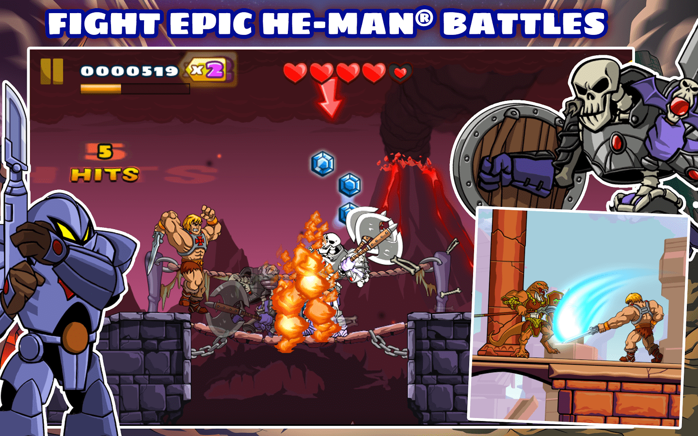 Jogo do He-Man: The Most Powerful Game chega para Android 1