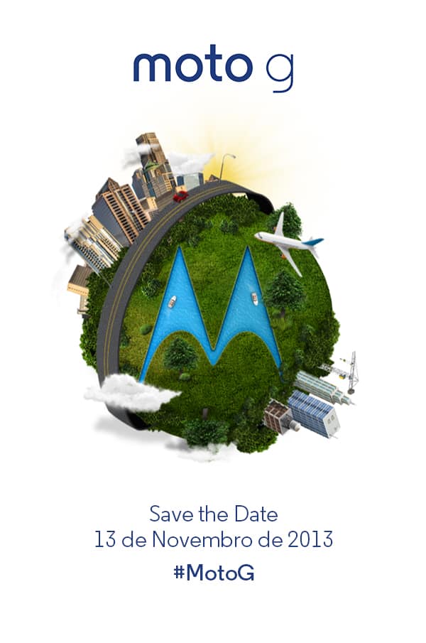 Motorola irá lançar o Moto G no Brasil dia 13 de Novembro 1