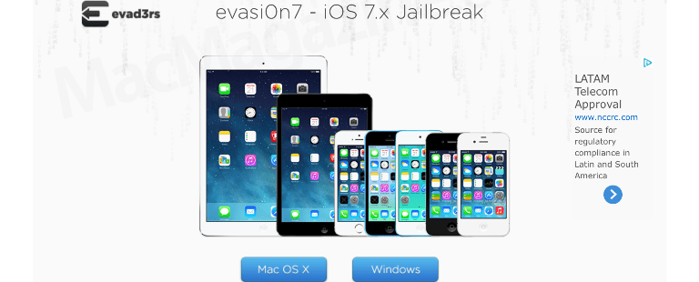 Jailbreak do iOS 7 já é possivel com o Evasi0n 1