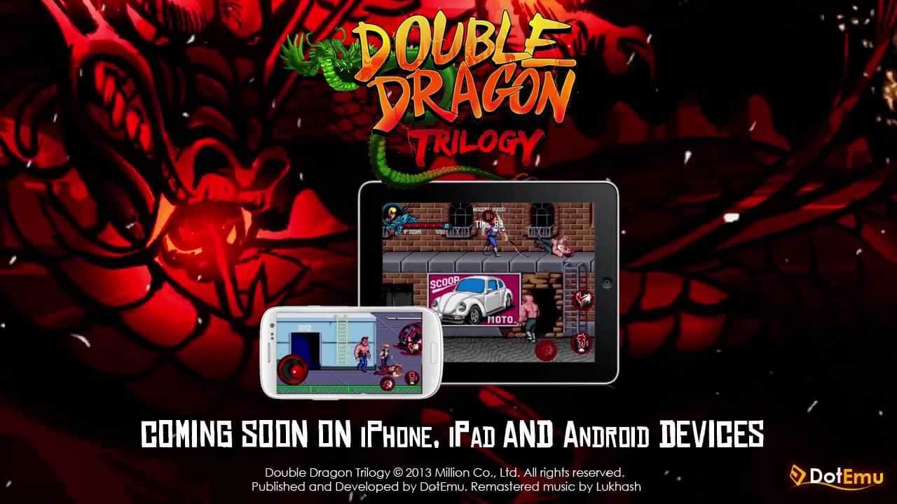 Double Dragon Trilogy para Android e iOS, clássico igual ao fliperama 1