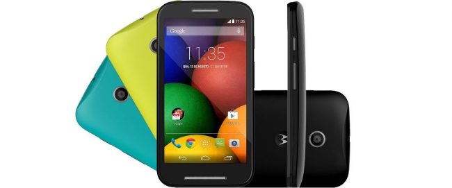 review moto e