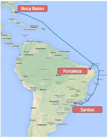 Google irá construir fibra óptica do Brasil até os EUA 1