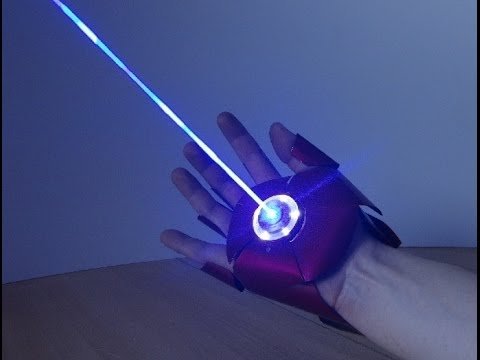 Fã cria luva do Homem de Ferro com laser que "destrói de verdade". 1