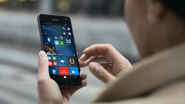 Novo Microsoft lumia 650