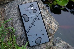 galazy note 9 protecao IP68 destaque