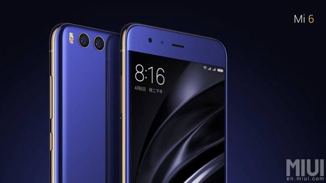 Xiaomi Mi 6C será versão capada com processador da Xiaomi 1