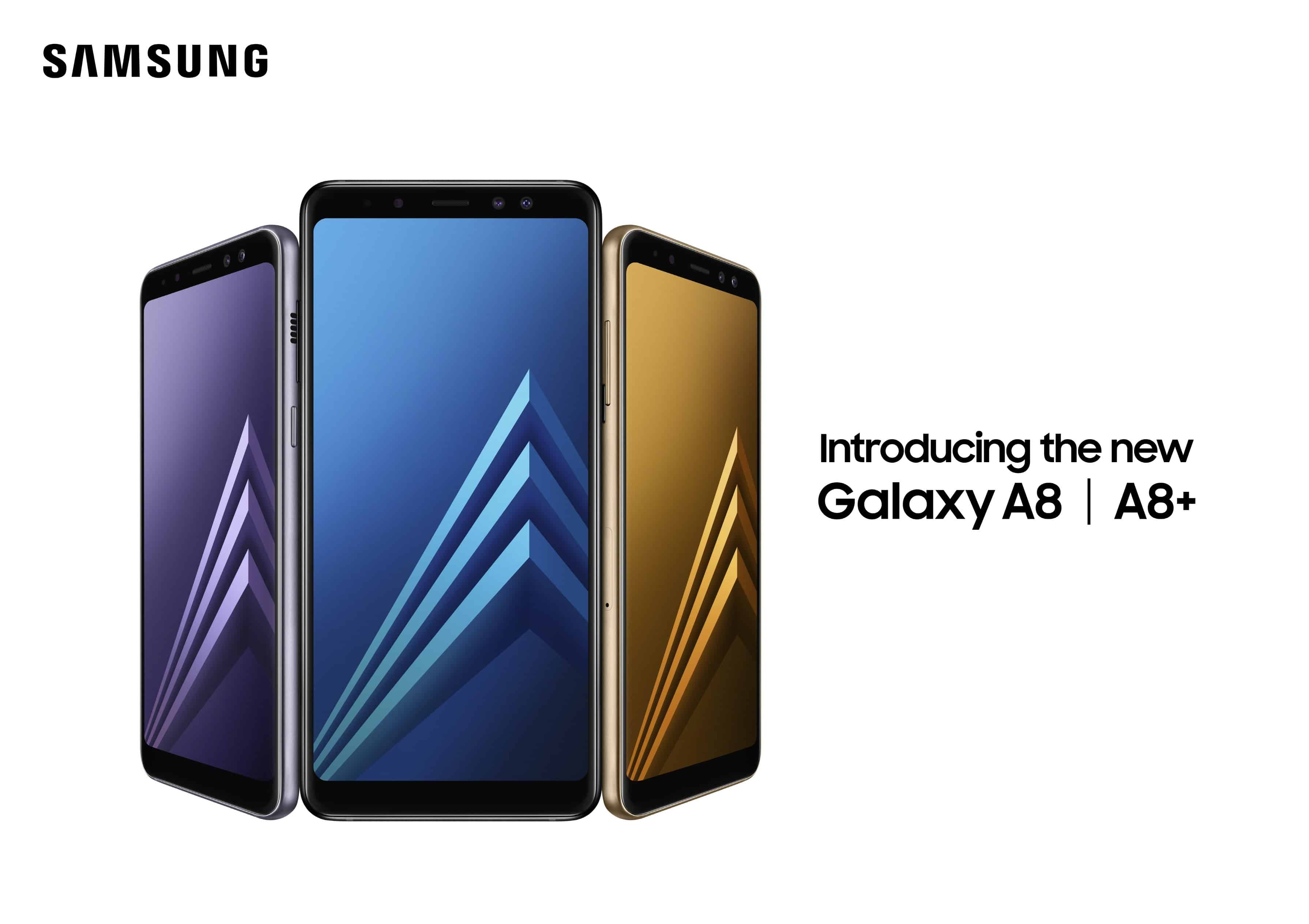 Galaxy A8 e A8+
