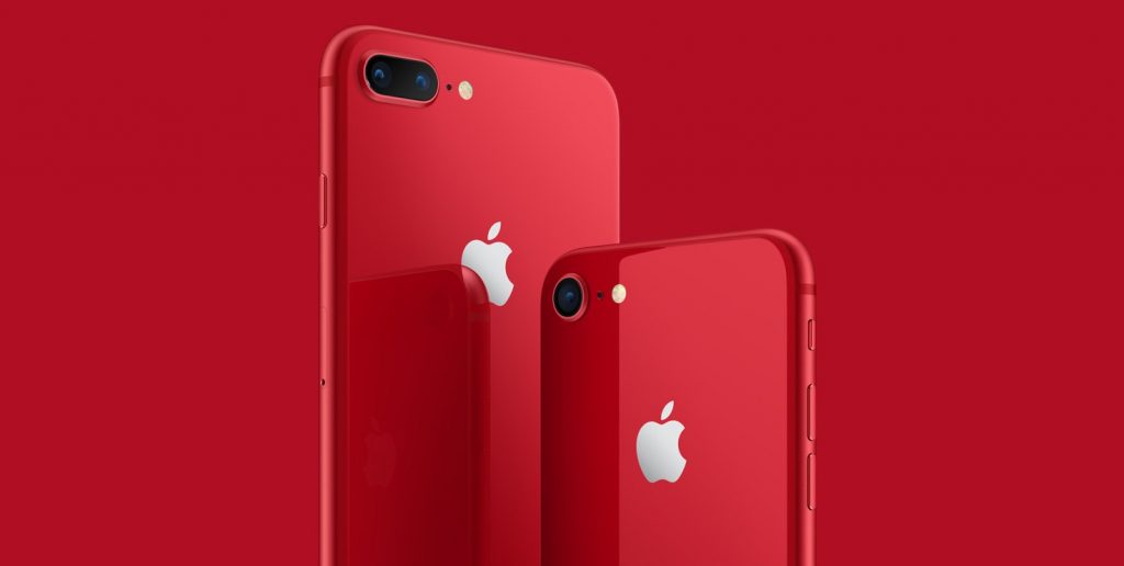 iphone 8 vermelho