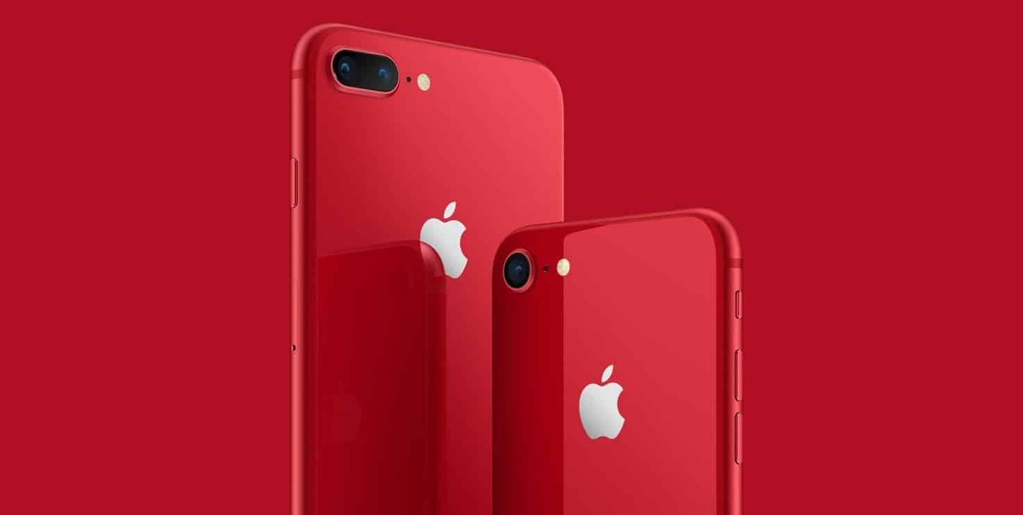 iphone 8 vermelho