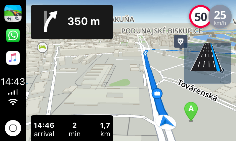 Apple CarPlay ganha seu primeiro GPS offline: o Sygic 1