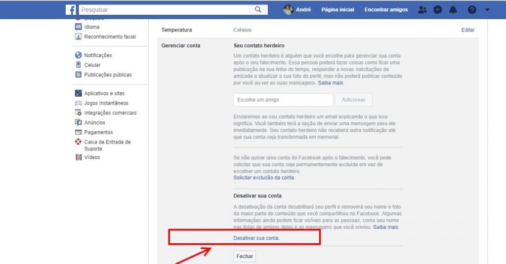 Como Excluir Facebook Definitivamente Com Um Clique Tekimobile