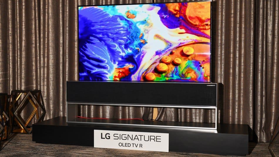 LG Signature OLED TV R destaque