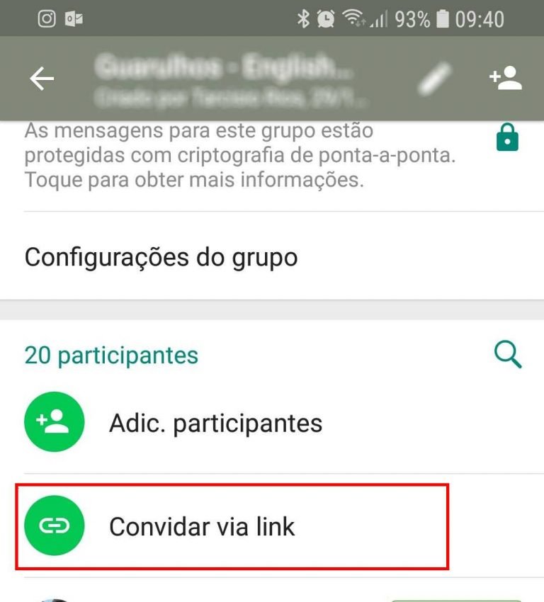 Como Criar Link De Convite Para Grupos Do Whatsapp Tekimobile 0830