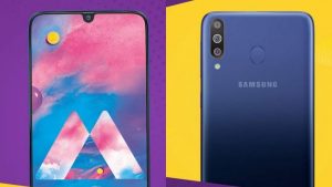 Galaxy M30 tem câmera tripla e tela de AMOLED