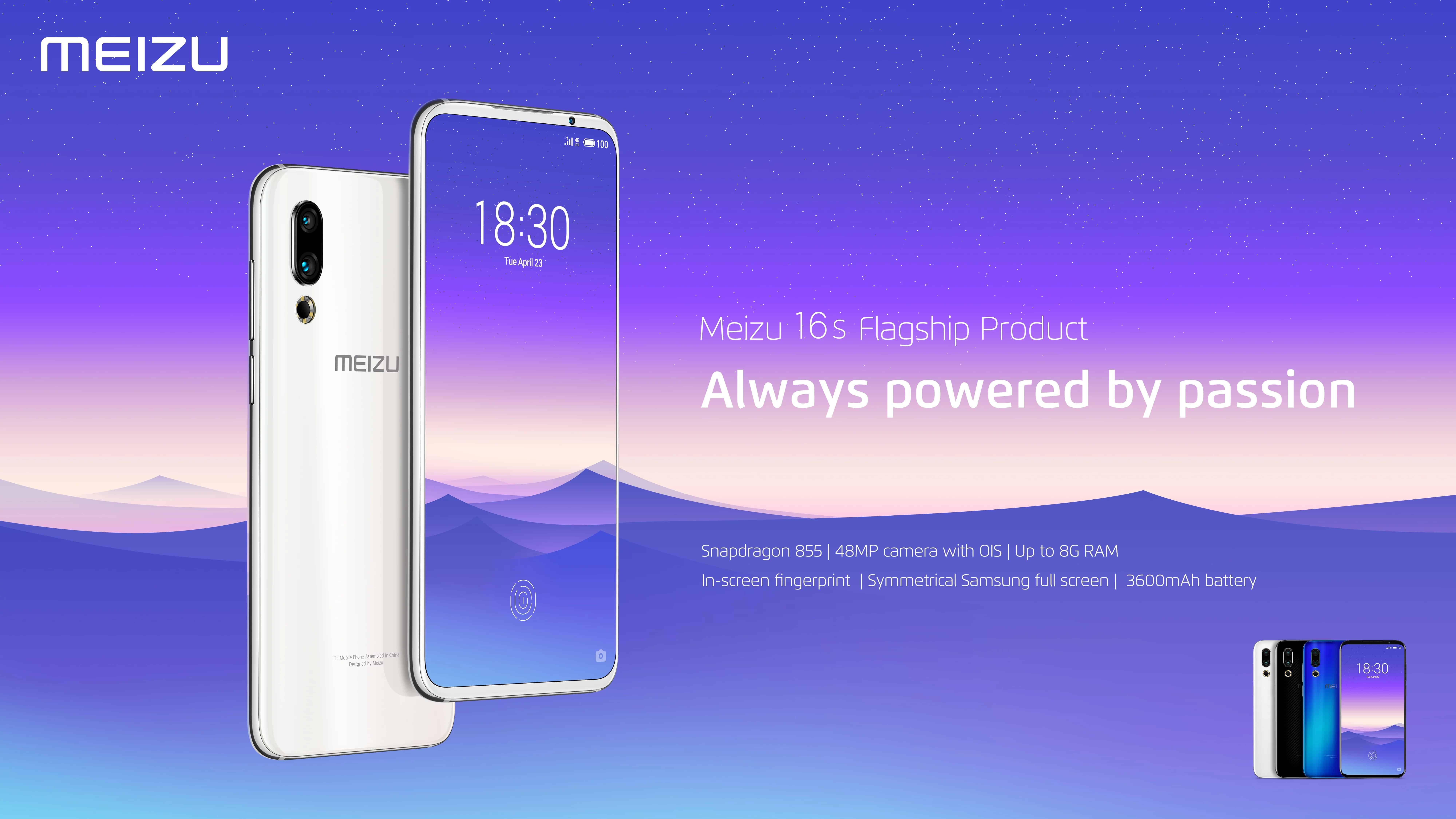 Meizu 16s é lançado com Snapdragon 855 e até 8GB de RAM 3