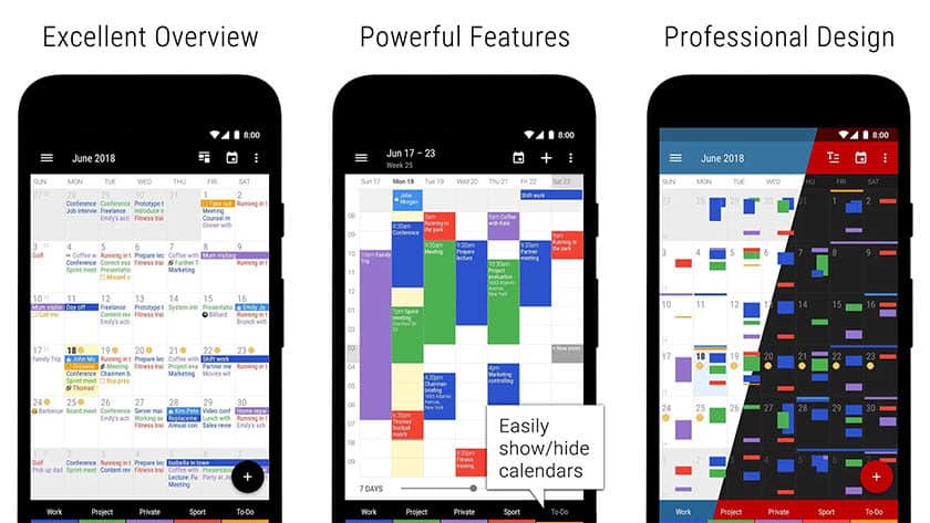 5 melhores aplicativos com Agenda e Calendário para Android 1