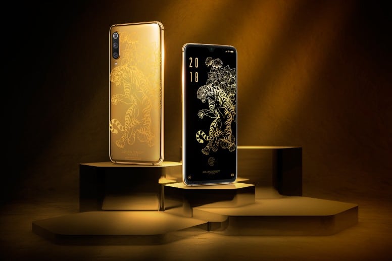 Esse é o Xiaomi Mi 9 banhado a ouro 24K 5