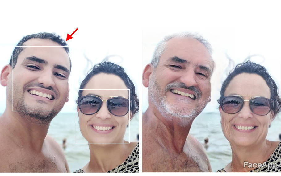 FaceApp: Como envelhecer duas pessoas na mesma foto 4