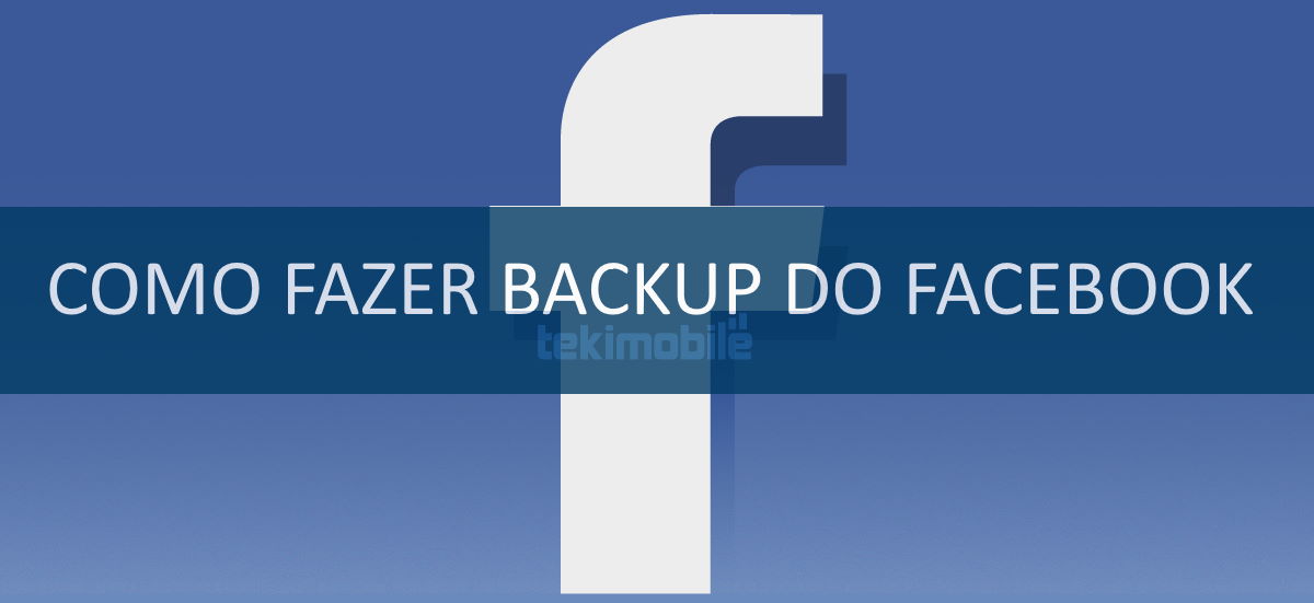 Como fazer backup do Facebook (fotos, mensagens, publicações, etc) 1
