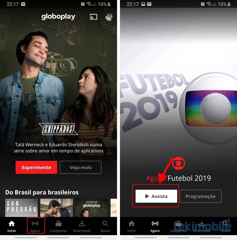Assistir a TV Globo ao vivo online no celular
