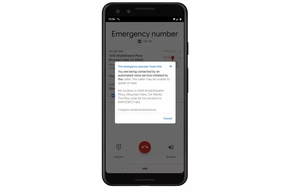 Google irá usar conversão de texto para voz em chamadas de emergência na linha Pixel 1