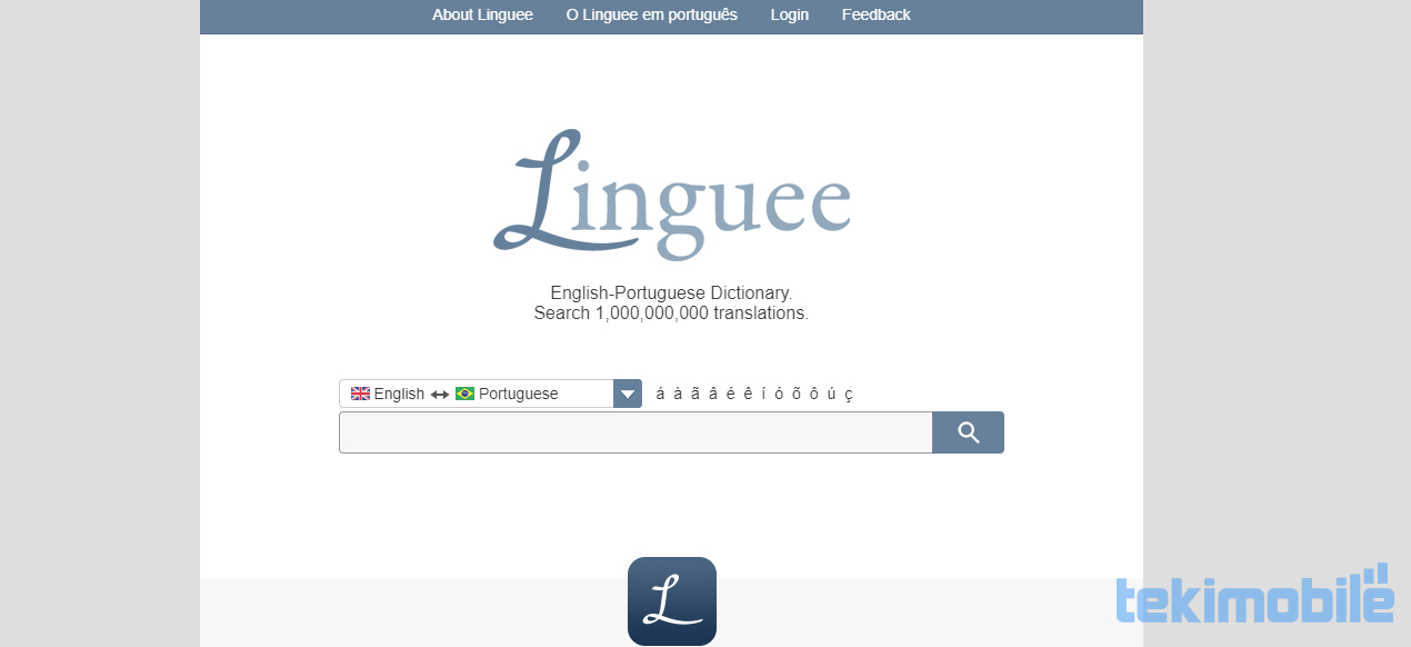O Linguee é um dicionário de idiomas online muito conhecido.