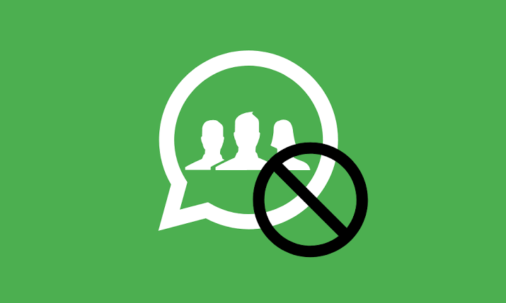 bloquear entrar grupos do WhatsApp