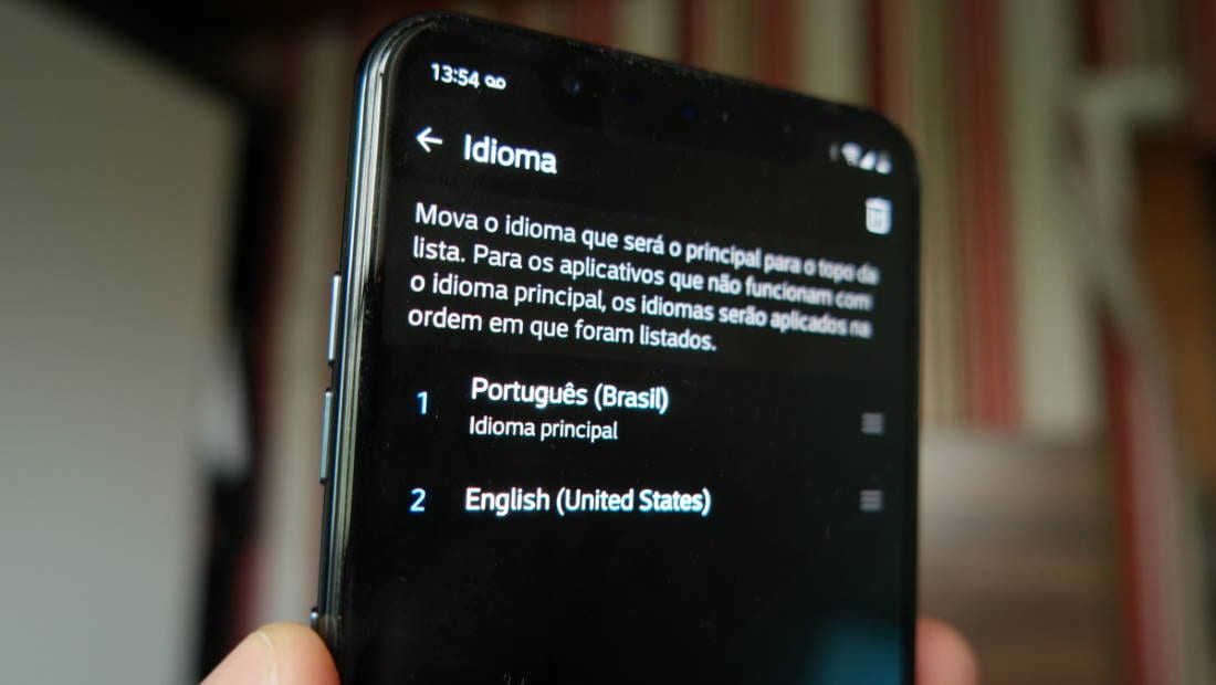 Como mudar o idioma do Android 1
