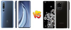 galaxy S20 vs Xiaomi mi 10