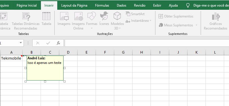 Como inserir anotações no Excel facilmente 9