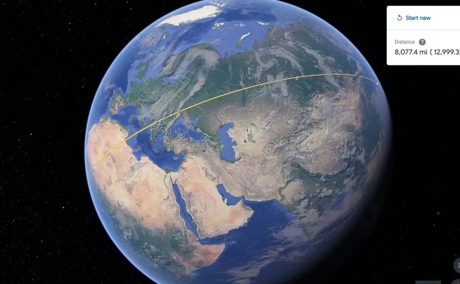 medir distancias google earth destaque