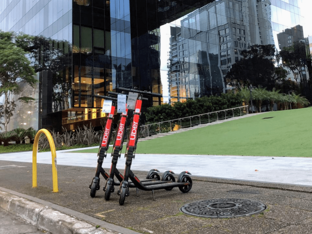 Uber estreia aluguem de Patinetes na cidade de São Paulo 1