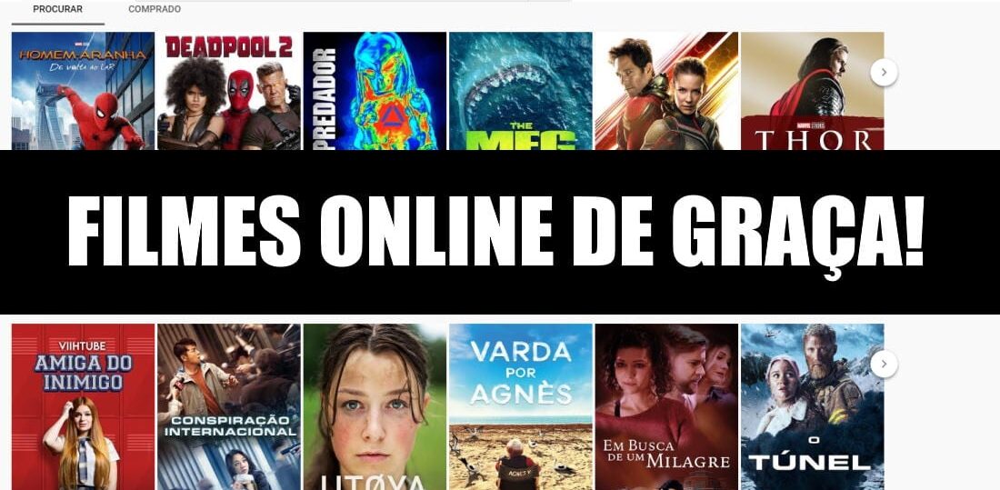 Filmes online 10 melhores sites para assistir filmes online grátis!